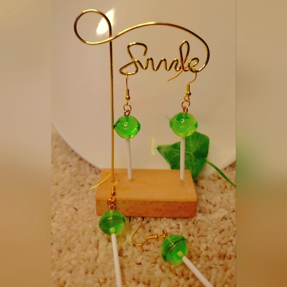 Glam lollipop earrings